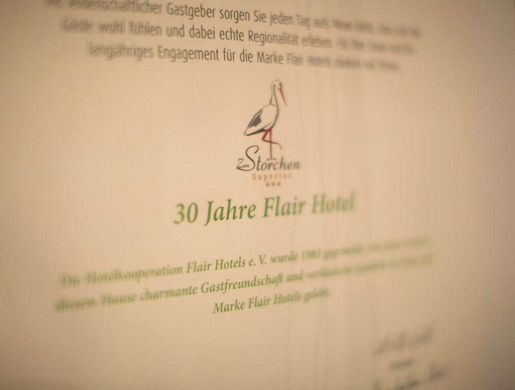 Flair Hotel Zum Storchen Bad Windsheim Kültér fotó